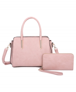 Fashion Top Handle 2-in-1 Satchel LF304T2 PINK